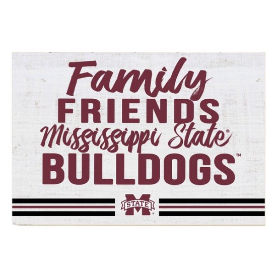 Mississippi ơ Bulldogs 24'' x 34'' Friends եߥ ᡼