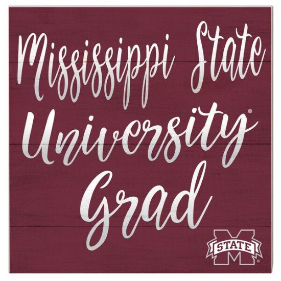 Mississippi ơ Bulldogs 10'' x 10'' Grad ץ顼 ᡼