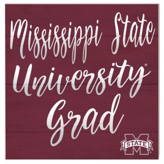 Mississippi ơ Bulldogs 10'' x 10'' Grad ץ顼 ͥ