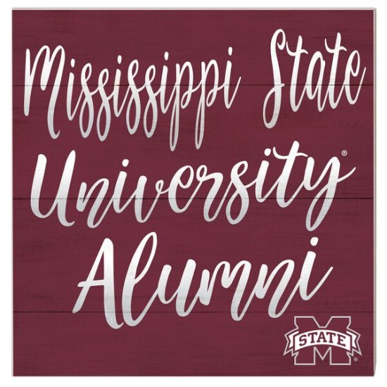 Mississippi ơ Bulldogs 10'' x 10'' Alumni ץ顼 ᡼