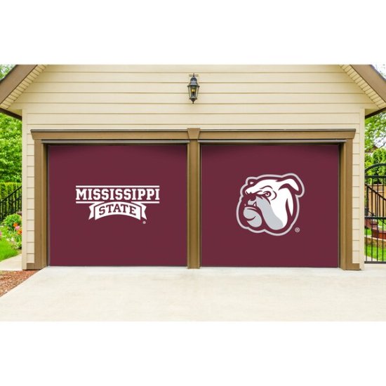 Mississippi ơ Bulldogs 7' x 8' 2ԡ ץå Garag ᡼