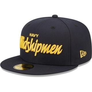 ネイビー・ミッドシップメン ニュー Era スクリプト オリジナル 59FIFTY フィットタイプ