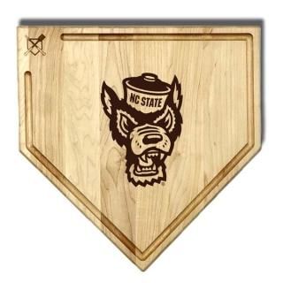 ノースカロライナステイト・ウルフパック ベースボール BBQ 17'' x 17'' ホーム プレー