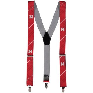 Nebraska Huskers Suspenders - Scarlet ͥ