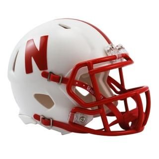 Riddell Nebraska Huskers レボリューション スピード ミニ Football