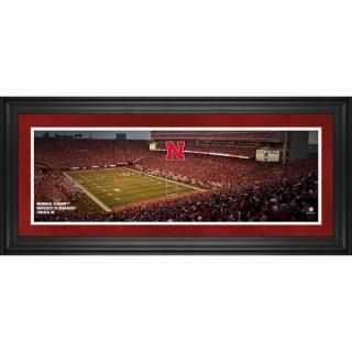 Nebraska Huskers ファナティクス オーセンティック フレーム 10" x 30" メ