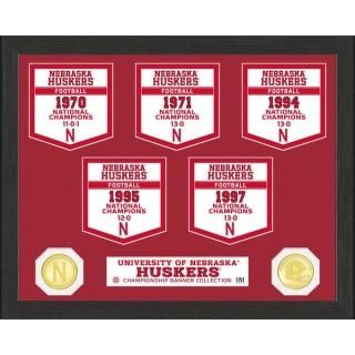 Nebraska Huskers ϥɥߥ 12'' x 15'' Хʡ եȡʼ̿  ͥ