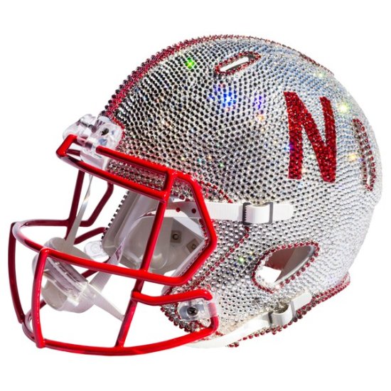 Nebraska Huskers スワロフスキー クリスタル ラージ Football ヘルメット - NBAグッズ バスケショップ通販専門店  ロッカーズ