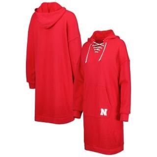 Nebraska Huskers タッチ レディース Quick Pass レース-アップ Vネック