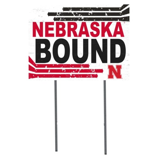 Nebraska Huskers 18'' x 24'' Bound Yard  ᡼