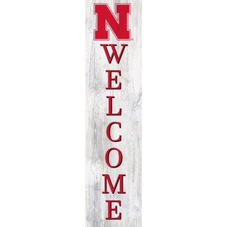 Nebraska Huskers 48'' Welcome Leaner ͥ