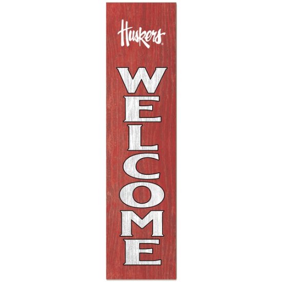 Nebraska Huskers 12'' x 48'' Welcome ȥɥ Leaner ᡼