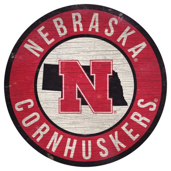 Nebraska Huskers 12'' x 12'' ơ   ᡼