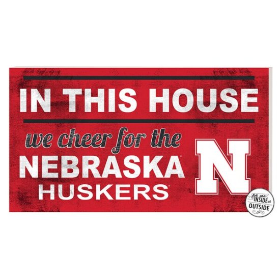 Nebraska Huskers 11'' x 20'' ɥ/ȥɥ In This ϥ ᡼