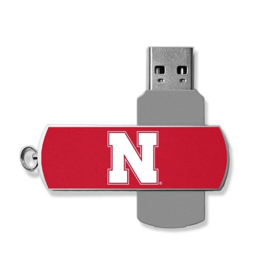 Nebraska Huskers å ǥ 32GB ᥿ Twist USB ɥ饤 ᡼