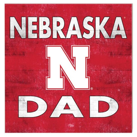 Nebraska Huskers 10'' x 10'' Dad ץ顼 ᡼