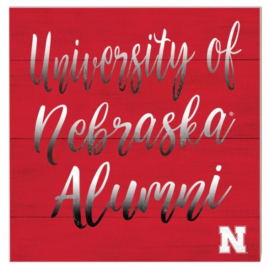 Nebraska Huskers 10'' x 10'' Alumni ץ顼 ᡼