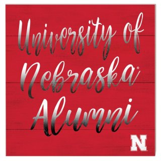 Nebraska Huskers 10'' x 10'' Alumni ץ顼 ͥ