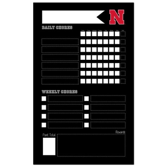 Nebraska Huskers 11'' x 19'' Chore åܡ ᡼