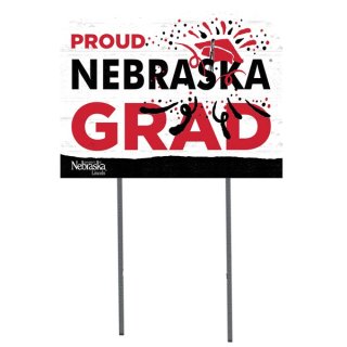 Nebraska Huskers 18'' x 24'' ץud Grad Yard  ͥ