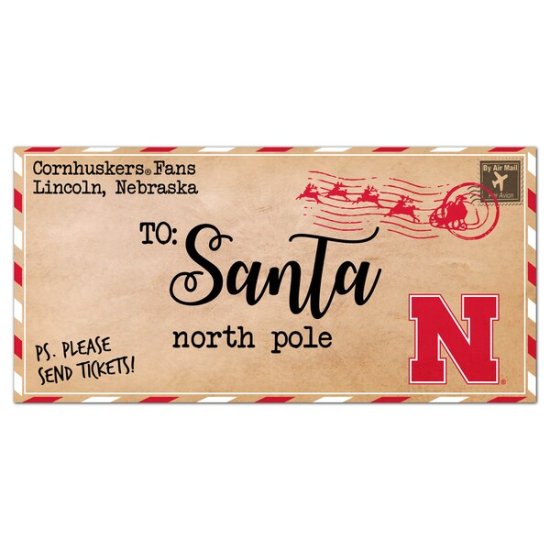 Nebraska Huskers 6'' x 12'' Letter ȥ   ᡼