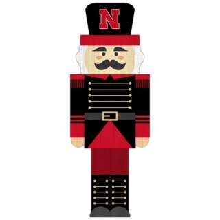 Nebraska Huskers 31'' Nutcracker Leaner ͥ