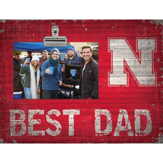 Nebraska Huskers 8'' x 10.5'' Best Dad å ե졼 ᡼