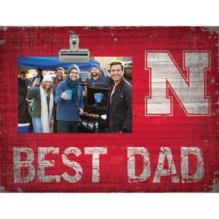 Nebraska Huskers 8'' x 10.5'' Best Dad å ե졼 ͥ