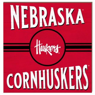 Nebraska Huskers 10'' x 10'' ȥ   ͥ