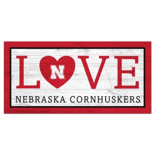 Nebraska Huskers 6'' x 12''    ͥ