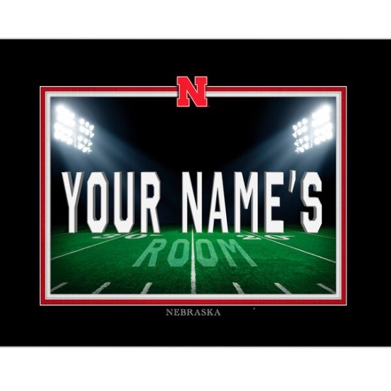 Nebraska Huskers 12'' x 16'' ѡʥ饤 ե졼 ե  ᡼