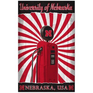 Nebraska Huskers 11'' x 19'' ȥ Pump Locåi  ͥ