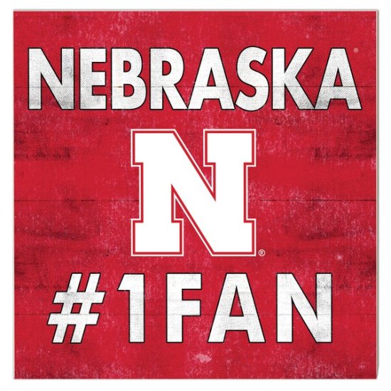 Nebraska Huskers 10'' x 10'' #1 ե ץ顼 ᡼