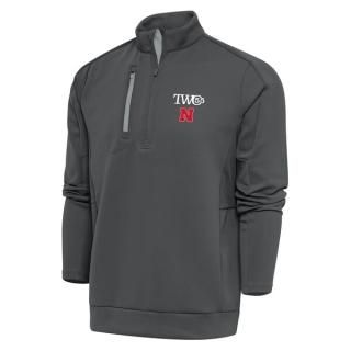 Nebraska Huskers アンティグア TWO55 ジェネレーション ハーフジップ プルオー
