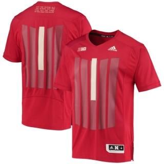 Nebraska Huskers アディダス Strアットegy ベースボール ジャージー - Sc