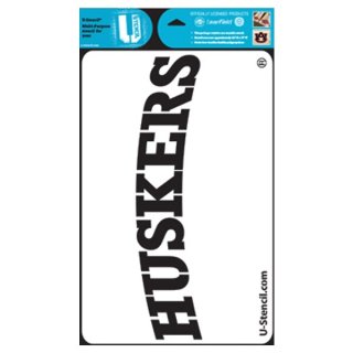 Nebraska Huskers ɥޡ ޥ-Purpose Stencil ͥ