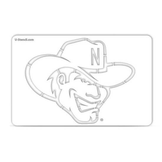 Nebraska Huskers ޥå  ơ륲r Stencil ᡼