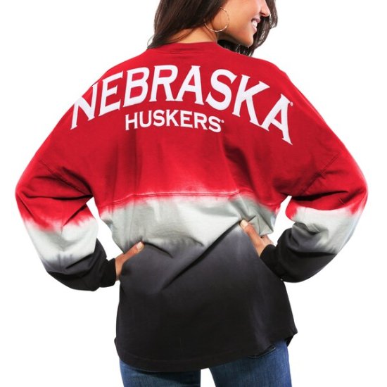 Nebraska Huskers ǥ Ombre 󥰥꡼ Dip-Dyed ԥ ᡼