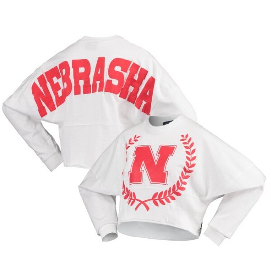 Nebraska Huskers ǥ Laurels Crop 󥰥꡼ ԥ - ᡼