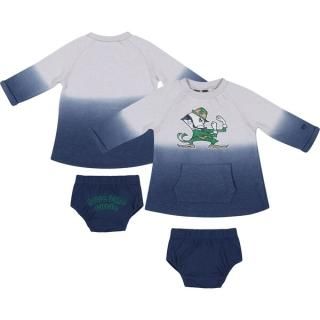 ノートルダム・ファイティングアイリッシュ コロッセオ 新生児 & キッズ ハンド in ハンド Om