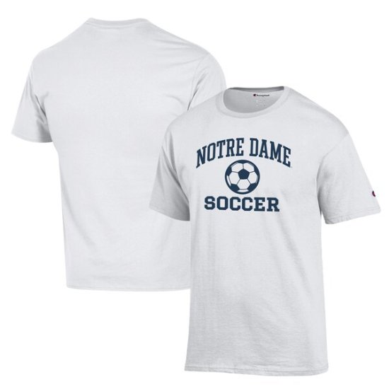 ノートルダム・ファイティングアイリッシュ チャンピオン Soccer アイコン Ｔシャツ - ホワイ - NBAグッズ バスケショップ通販専門店  ロッカーズ