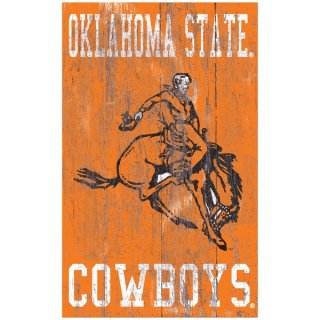 Oklahoma ơ Cowboys 11'' x 19'' إơ Distressed ͥ