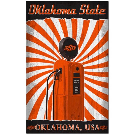 Oklahoma ơ Cowboys 11'' x 19'' ȥ Pump Locåi ᡼