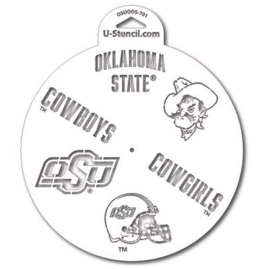 Oklahoma ơ Cowboys եʥƥå Stencil ۥ ᡼