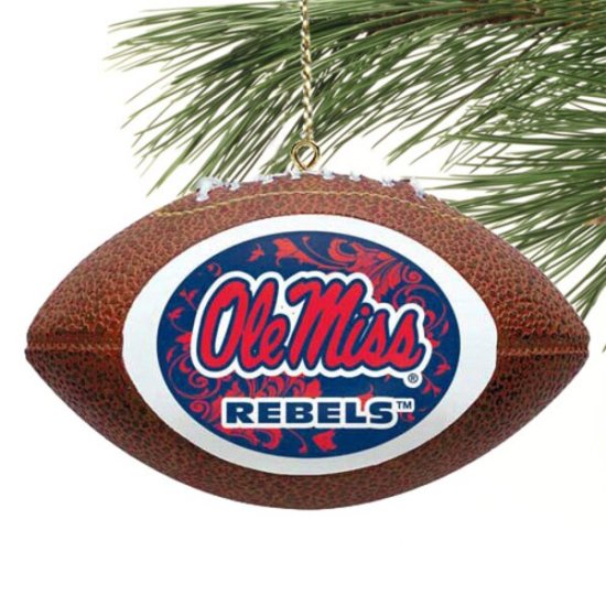 Mississippi Rebels ץꥫ Football ornament ᡼