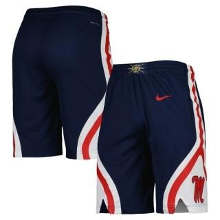ミシシッピ・レベルス Nike レプリカ パフォーマンス バスケットボール パンツ - ネイビー