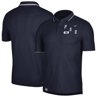 ペンシルベニア ニタニー・ライオンズ Nike ワードマーク パフォーマンス ポロ - ネイビー
