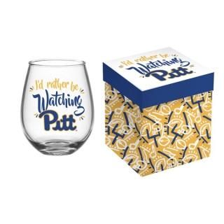 ピッツバーグ・パンサーズ 17オンス(502ml) ボックスed Stemless ワイン ガラス