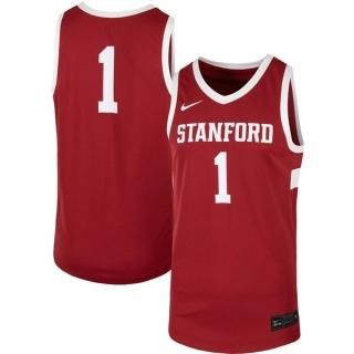 #1 スタンフォード・カーディナル Nike チーム レプリカ バスケットボール ジャージー - カ