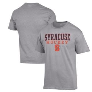 シラキュース・オレンジ チャンピオン Stack ロゴ Hockey パワーblend Tシャツ -
